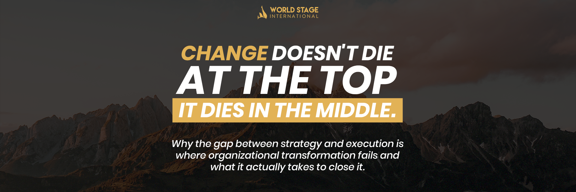 Organizational Change